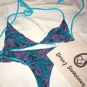A Derajswimwear floral bikini